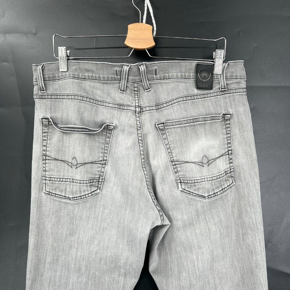 Agave denin relaxed straight leg waterman portland gray vintage flex jeans 35 - Picture 8 of 16